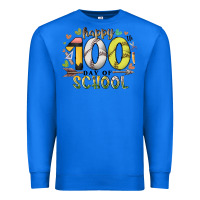 True Royal happy 100 day of school Premium Sweatshirt - RacoonDesign