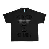 Black No Sandro No Party Urban Heavy Tee - Bettercallsaul