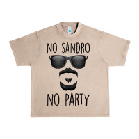 French Oak No Sandro No Party Urban Heavy Tee - Bettercallsaul