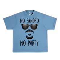Pebble Blue No Sandro No Party Urban Heavy Tee - Bettercallsaul