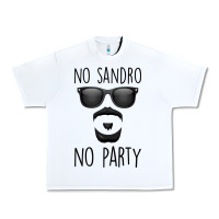 White No Sandro No Party Urban Heavy Tee - Bettercallsaul