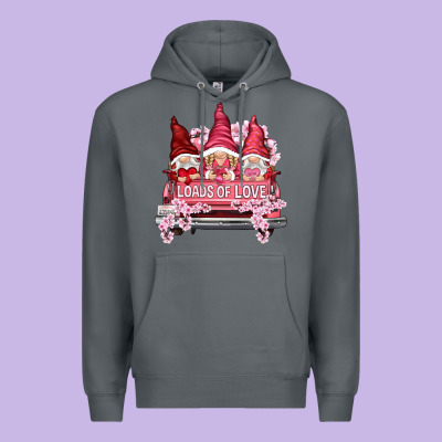 Loads Of Love With Flowers Premium Hoodie Designed By Nancycooperartshop