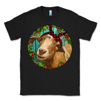 Black Farm Goat Christmas Classic Tee - RanaPortraitStore