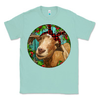 Seafoam Farm Goat Christmas Classic Tee - RanaPortraitStore
