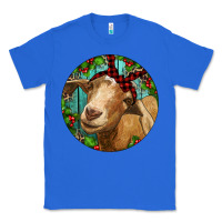 True Royal Farm Goat Christmas Classic Tee - RanaPortraitStore