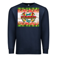 Navy sweet summer time Premium Sweatshirt - HRA Design Shop