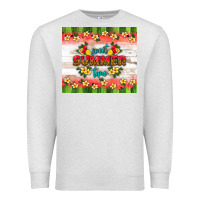 Oatmeal Heather sweet summer time Premium Sweatshirt - HRA Design Shop