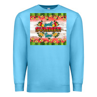 Ocean Blue sweet summer time Premium Sweatshirt - HRA Design Shop