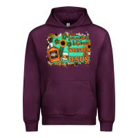 Mauve Wine Somewhere Between Whiskey and Jesus Urban Hoodie - Jasminsmagicworld