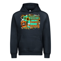 Navy Somewhere Between Whiskey and Jesus Urban Hoodie - Jasminsmagicworld