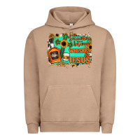 Pigment Burro Somewhere Between Whiskey and Jesus Urban Hoodie - Jasminsmagicworld