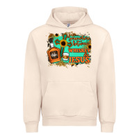 Sandshell Somewhere Between Whiskey and Jesus Urban Hoodie - Jasminsmagicworld