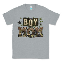 Heather Grey boy mom Classic Tee - Zillion Design Studio