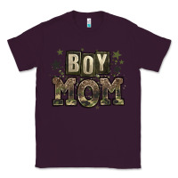 Plum boy mom Classic Tee - Zillion Design Studio