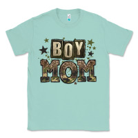 Seafoam boy mom Classic Tee - Zillion Design Studio