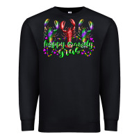 Black happy crawdy gras Premium Sweatshirt - RacoonDesign