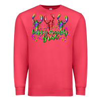 Cardinal happy crawdy gras Premium Sweatshirt - RacoonDesign
