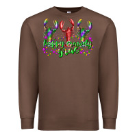 Chestnut happy crawdy gras Premium Sweatshirt - RacoonDesign