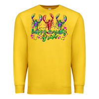 Lemon happy crawdy gras Premium Sweatshirt - RacoonDesign