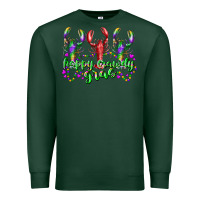 Sports Green happy crawdy gras Premium Sweatshirt - RacoonDesign