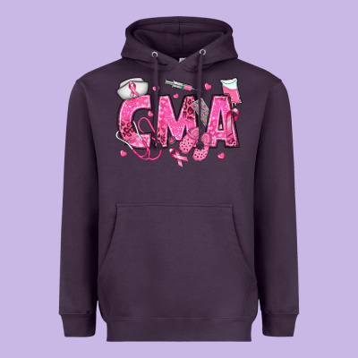 Breast Cancer Cma Heavyweight Hoodie Designed By Texasbilliewilder