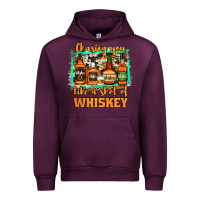 Mauve Wine Chasing You Like a Shot of Whiskey Urban Hoodie - Jasminsmagicworld