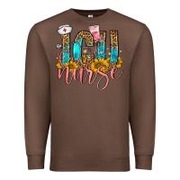 Chestnut icu nurse Premium Sweatshirt - FaDigitalArtStudio