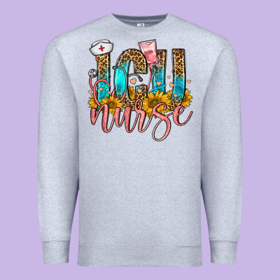Icu Nurse Premium Sweatshirt Designed By Fadigitalartstudio