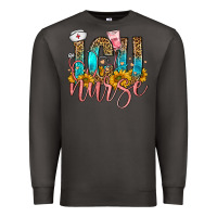 Smoke icu nurse Premium Sweatshirt - FaDigitalArtStudio