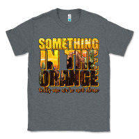 Charcoal Heather something in the orange western Classic Tee - texasbilliewilder