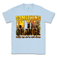 Dusty Blue something in the orange western Classic Tee - texasbilliewilder