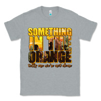 Heather Grey something in the orange western Classic Tee - texasbilliewilder