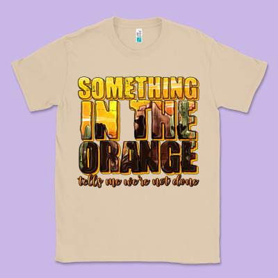 Classic Tee something in the orange western