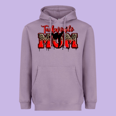 Taekwondo Mom Heavyweight Hoodie Designed By Zillion Design Studio