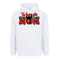 White taekwondo mom Heavyweight Hoodie - Zillion Design Studio