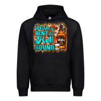 Black Whiskey Bent and Hell Bound Urban Hoodie - Jasminsmagicworld
