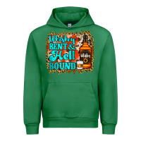 Emerald Whiskey Bent and Hell Bound Urban Hoodie - Jasminsmagicworld
