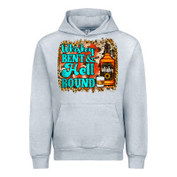 Heather Grey Whiskey Bent and Hell Bound Urban Hoodie - Jasminsmagicworld
