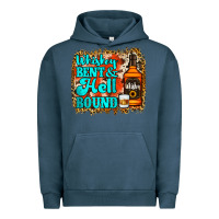 Pigment Midnight Navy Whiskey Bent and Hell Bound Urban Hoodie - Jasminsmagicworld