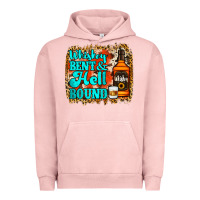 Pigment Salmon Whiskey Bent and Hell Bound Urban Hoodie - Jasminsmagicworld