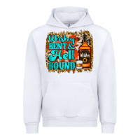 White Whiskey Bent and Hell Bound Urban Hoodie - Jasminsmagicworld