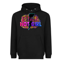 Black retired hot girl Heavyweight Hoodie - Zillion Design Studio