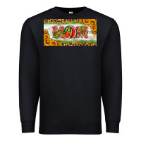 Black watermelon mom license plate Premium Sweatshirt - HRA Design Shop