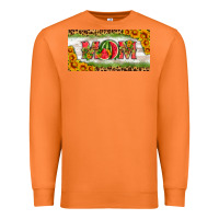 Carrot watermelon mom license plate Premium Sweatshirt - HRA Design Shop