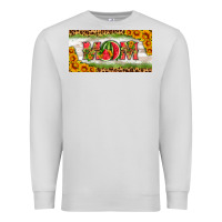 Dove Grey watermelon mom license plate Premium Sweatshirt - HRA Design Shop