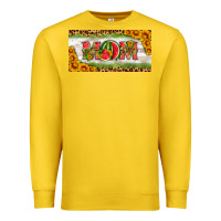 Lemon watermelon mom license plate Premium Sweatshirt - HRA Design Shop