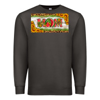 Smoke watermelon mom license plate Premium Sweatshirt - HRA Design Shop