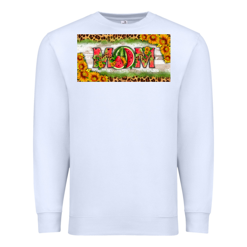 Watermelon Mom License Plate Premium Sweatshirt by HRA Design Shop | Teevron