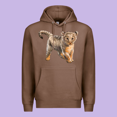 Baby Lion Premium Hoodie Designed By Lillyallendesigns