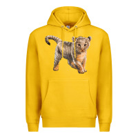 Lemon baby lion Premium Hoodie - LillyAllenDesigns